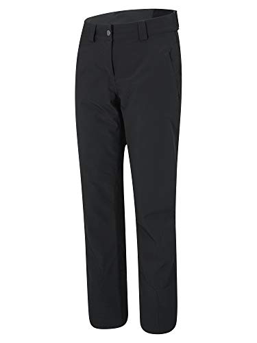 Ziener TAIPO Lady (Pant ski) Pantalones de esquí y Snowboard, Transpirables, Impermeables, Mujer, Negro, 18