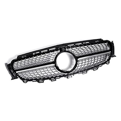 ZLNCJDM Parrillas de Parachoques Diamond Grill, para W213 E200 E300 E400 E43 Nuevo W213 GT ARRENA DE CUCHO para AMG 2016-2018,C