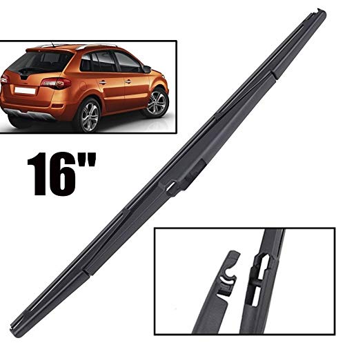 ZYDSD 16" Limpiador del limpiaparabrisas Trasero de la lámina for Renault Koleos MK1 2008-2016 Parabrisas Parabrisas Ventana indiscreta