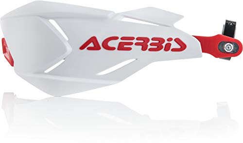 Acerbis 0022397.239 X-Factory - Guardamanos de color blanco/rojo