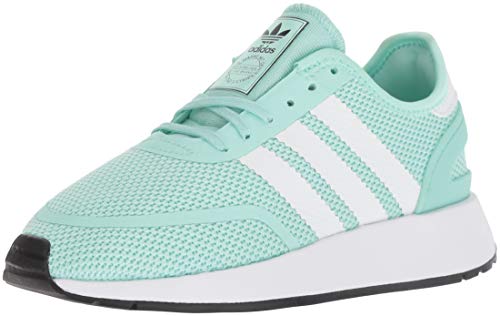 adidas Originals Unisex N-5923 J Running Shoe, Clear Mint/White/Black, 4 M US Big Kid