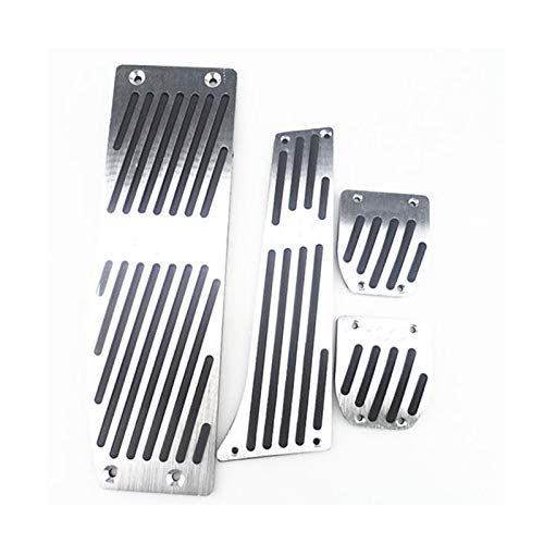 Anteprima Pedal De Acelerador De Aleación De Aluminio Fit para BMW E30 E36 E46 E87 E90 E91 E92 E93 X1 X3 X4 Pedal De Automóvil Z4 (Color Name : Silver MT)