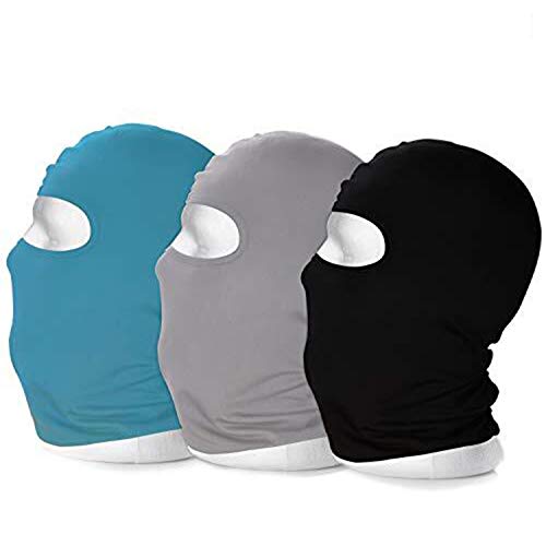 BELLE VOUS Balaclava Moto - Buff Moto Transpirable, Cortaviento Cubierta Facial para Esquiar, Motocicleta, Forro Casco, Acampar, Senderismo, Deportes Invierno - Pasamontañas Hombre, Mujeres