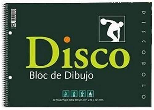 BLOC DIBUJO Fº DISCO 160-R 2/TALADROS