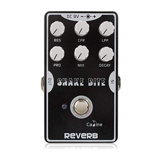 Caline CP-26 Reverb - Pedal de efectos para guitarra (aleación de aluminio)