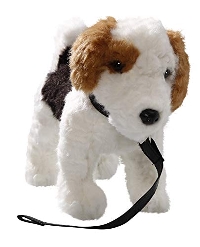 Carl Dick Peluche - Perro Fox Terrier con Correa de Perro (Felpa, 26cm) [Juguete] 3484