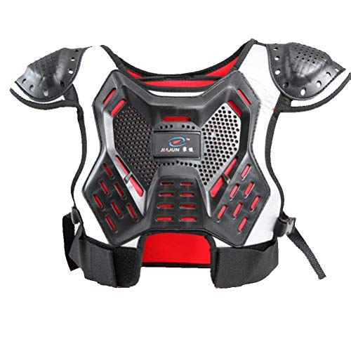 Chaleco profesional de armadura para niños con protección de motocross para monopatín y soporte de espalda para motocicleta