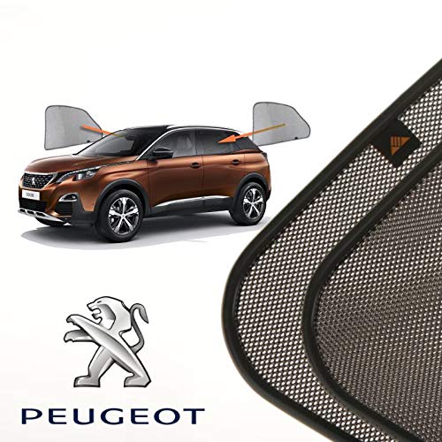 Cortinillas Parasoles Coche Laterales Traseras a Medida para Peugeot 3008 (2) (2016-presente) SUV 5 Puertas