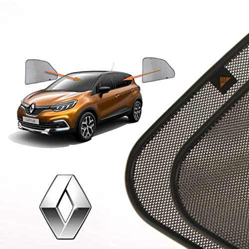 Cortinillas Parasoles Coche Laterales Traseras a Medida para Renault Captur (1) (2012-presente) SUV 5 Puertas