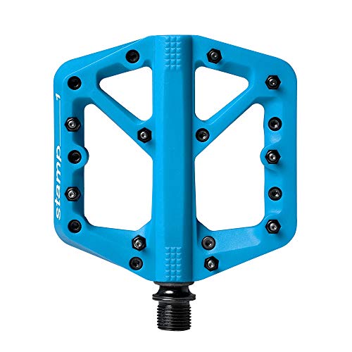 CRANKBROTHERS Stamp-1 Pedales, Unisex Adulto, Azul, Small