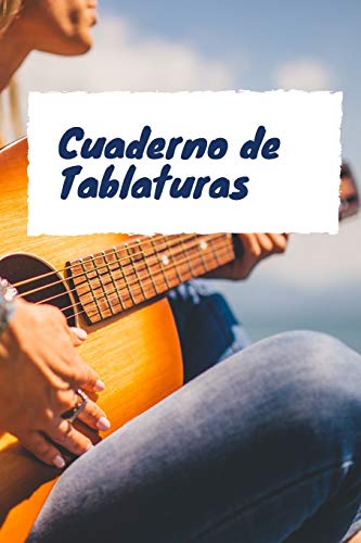 Cuaderno de Tablaturas: Libreta de Tablaturas de Guitarra | 110 Páginas para Escribir tu Música | Pentagramas en Blanco para Componer | Libreta para Composición de Guitarra