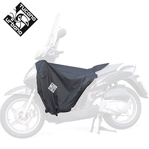 cubrepiernas termoscud específico r152 °C Peugeot geopolis Tucano Urbano Impermeable Negro