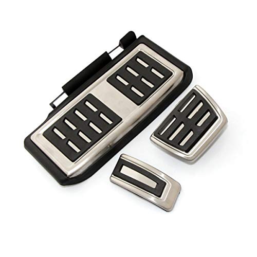 DFGSDRDY Car Styling Sport Fuel Brake Dead Pedal Cover Set, para Skoda Octavia A7, para VW Golf 7 Auto Accessories