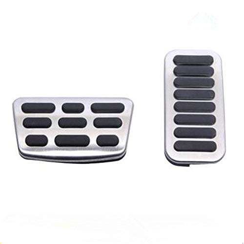 DFGSDRDY Tapa de Las Pastillas del Pedal del Freno de Combustible de Gas, para Hyundai Elantra i30 Kona /, para Kia Forte 2018 2019 Accesorios para automóviles Diseño del automóvil