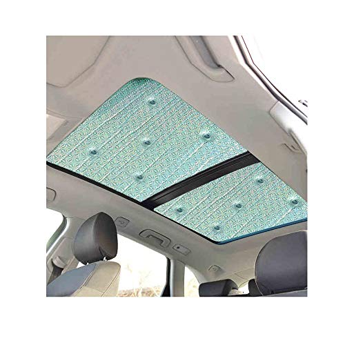 DGLIYJ Parabrisas De Coches Visor De Vehículo Ventana Lateral Sombrilla De Coche   Techo Solar Cubierta Protectora    Con Ventosa (Size : 2 panoramic sunroofs)