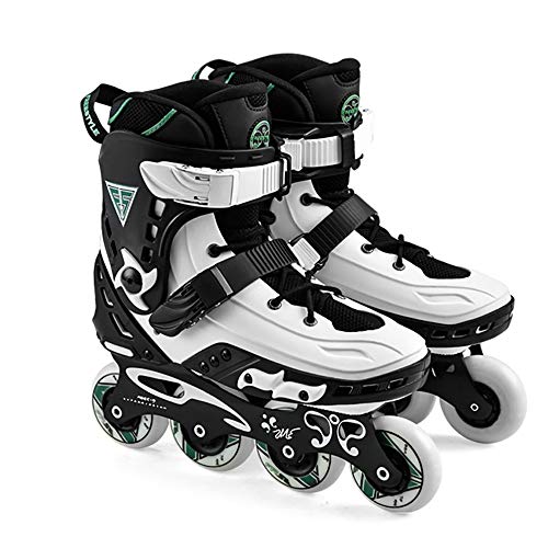 DODOBD Patín en Línea Mujer Niña Adults Lovers Patines de Ruedas, Patines Profesionales de Una Sola Fila para Hombres y Mujeres, Patines en Línea para Principiantes,ABEC-7