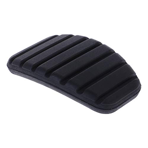 Fahou - Funda de Goma para Pedal de Freno y Embrague de Coche para Renault Megane Laguna Clio Kango Scenic CCY, Color Negro