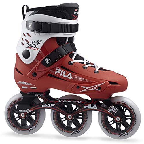 Fila Houdini Pro - Patines en línea Unisex, Rojo, Blanco, Talla 41