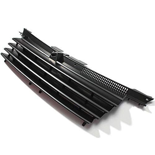 For VW Jetta Bora MK4 1999-2004 Negro Mate Delantera de la Capilla Grille. Parrilla del automóvil