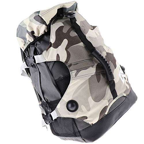 freneci Zapatos de Patinaje Unisex Botas Llevar Mochila Equipo de Patín de Ruedas Mochila - Camuflaje, Tal como se Describe