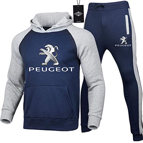 Gyulyaydin Hombres Jogging Chándal Peu.g-eot Dos Piezas Raglán Sudadera con Capucha + Pantalones Deporte/D/M sponyborty