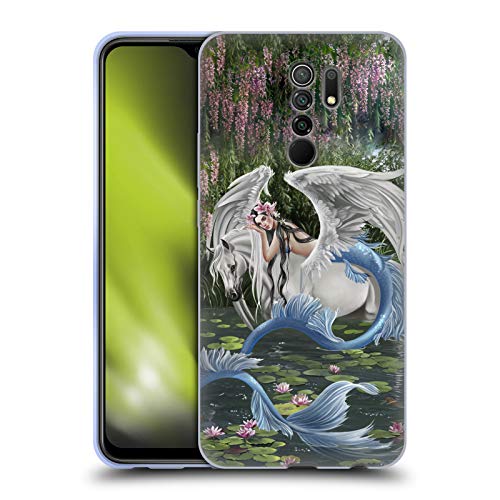 Head Case Designs Licenciado Oficialmente Nene Thomas Still Waters Sirena y Pegaso Bosque Profundo Carcasa de Gel de Silicona Compatible con Xiaomi Redmi 9