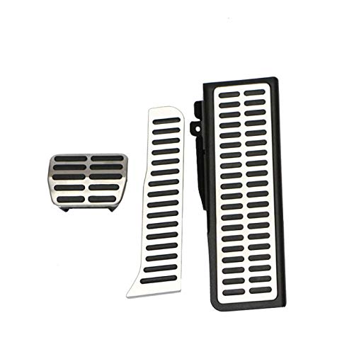 HEIZIJIA Cubierta de Pedales de Coche, para Accesorios de Skoda Octavia, para VW Golf 5 6 GTI Jetta MK5 CC Passat B6 B7 Tiguan Touareg