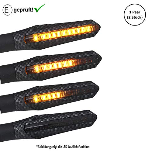 Intermitente LED para Peugeot Citystar 50, 125, 250, RS, Active (certificado E / 2 unidades) (V5)