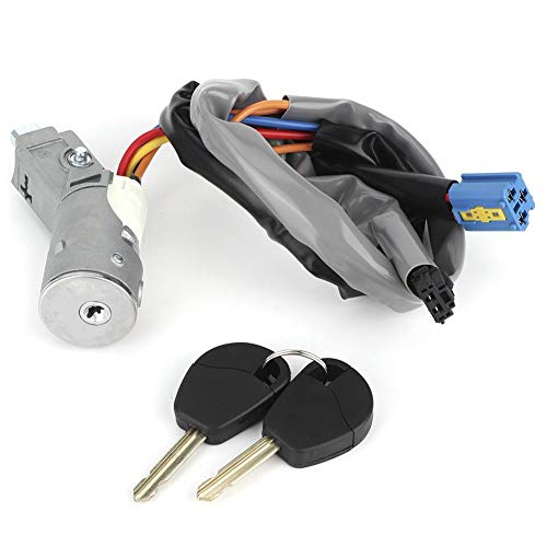 Interruptor de arranque de bloqueo de encendido profesional con 2 llaves para Berlingo Partner 2002-2008 Reemplazar OEM 4162.CF