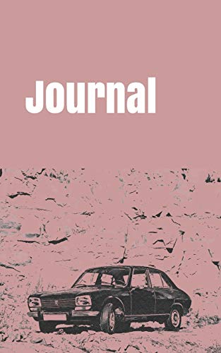 Journal: handy notebook for car enthusiasts. 5x8. 120 pages. (french car journal)