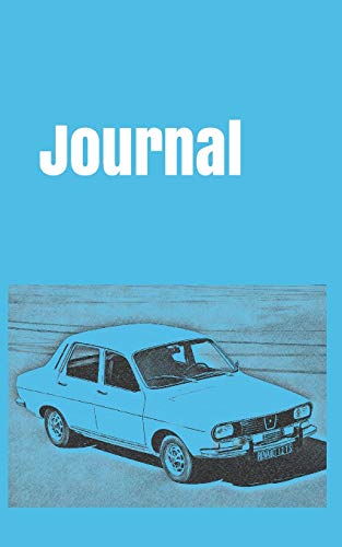 Journal: handy notebook for car enthusiasts. 5x8. 120 pages. (french car journal)