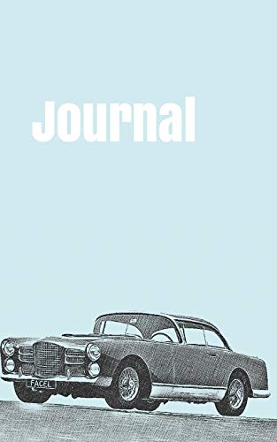 Journal: handy notebook for car enthusiasts. 5x8. 120 pages. (french car journal)