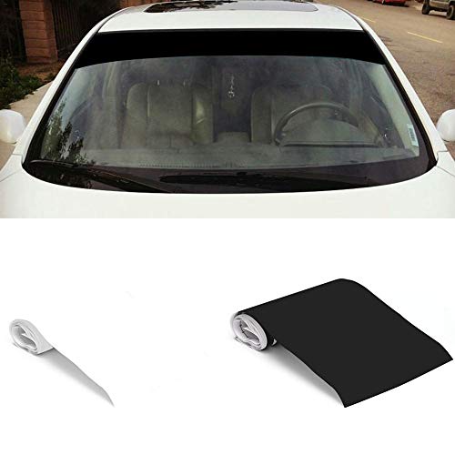 Juman634 Parabrisas del Coche Sombrilla Ventana Delantera Sombrilla Protección UV Flexible para el Coche pequeño Visera para el Sol Pegatinas Decorativas Pegatina de protección Solar