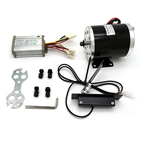 Kit de conversión para bicicleta eléctrica Gokart, bicicleta eléctrica con regulador y pedal, 2800 rpm, 36 V CC, 800 W, motor de cepillo para Go Karts, scooters, bicicletas eléctricas