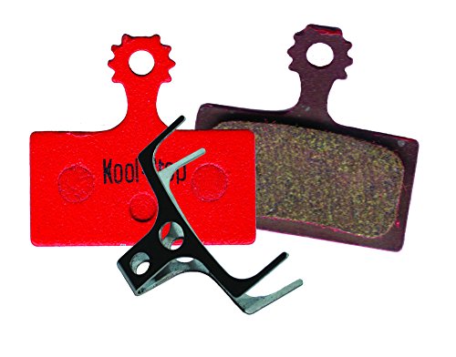 Kool Stop SLX/XT/XTR 985, Pastillas Freno Disco Unisex Adulto, Rojo, Talla única