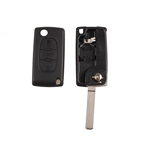 Koola's Keyless Carcasa de repuesto para Peugeot 207 307 407 SW 308 607