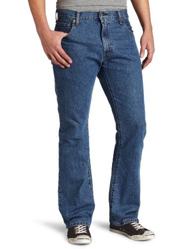 Levi's 517 - Pantalones vaqueros para hombre Azul Medio Stonewash 38 x 29 (cintura x pernera)