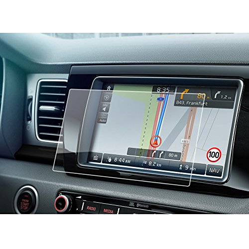 LFOTPP Kia Niro 8 pulgadas Navegación Protector de pantalla - 9H Cristal Vidrio Templado GPS Navi película protegida Glass