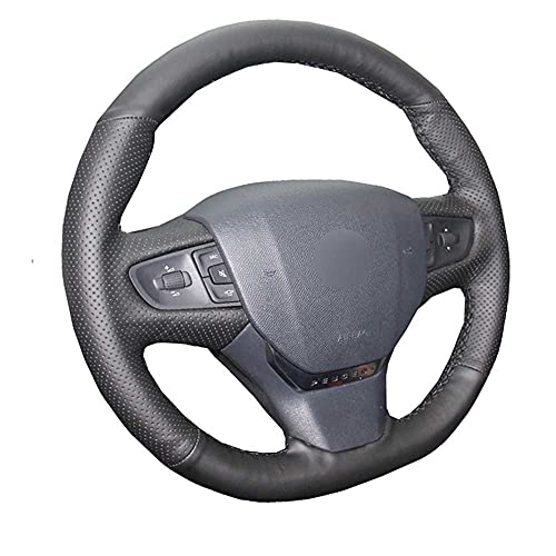 LZZCTB Cubierta de Volante automática, Apta para Citroen C3 C3-XR C4 2015-2019 Peugeot 408 2014-2019 Traveller 2016