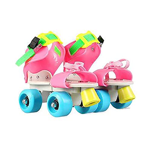 "N/A" Patines De Rodillos para Niños - Patines Ajustables para Niñas Patinaje De Cuatro Ruedas Diseño De Patinaje De Cuatro Ruedas