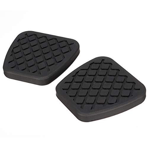 NICOLIE Freno Embrague Pad Pedal Funda De Goma para Honda Civic Accord CR-V Prelude Acura