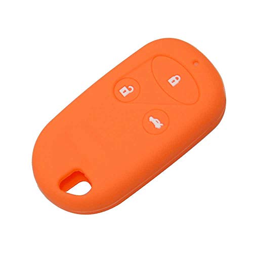 NIUASH Funda con Mando a Distancia para Llave de Coche con 4 Botones, Apta para Honda CRV S2000 Insight Prelude 3 + 1 Panic