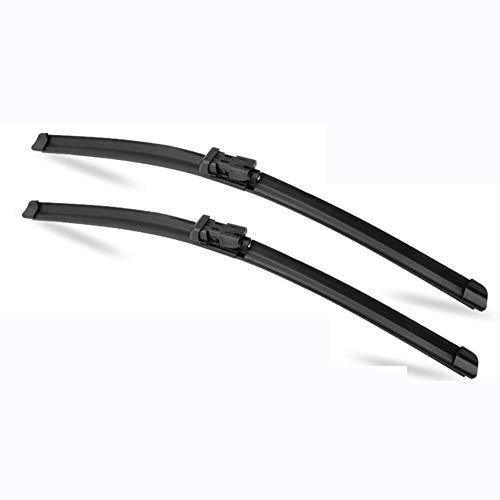 NUIOsdz Escobillas de limpiaparabrisas de Goma para Coche 26"26" R   Fit Brazo de botón, para Peugeot RCZ 2009 2010 2011 2012 2013 2014 2015 2016