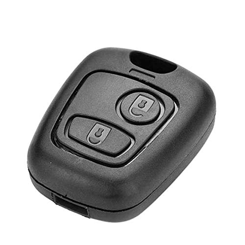 OcioDual Funda con Botones para Mando Carcasa de Llave Peugeot 106 107 206 207 407 806