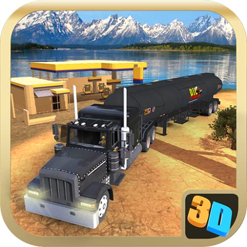 Offroad Oil Tanker Transport Simulator Game - Ultimate Carrier Cargo Fuel Tanker Parking Simulation 3D Games 2020 - Oil Tanker Fun Driving 2020