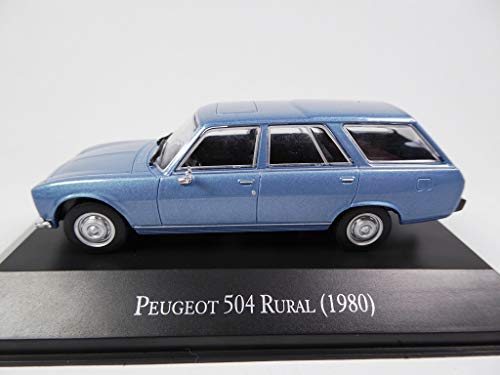 OPO 10 - Coche 1/43 Compatible con Peugeot 504 Break Rural 1980 (AQV37)