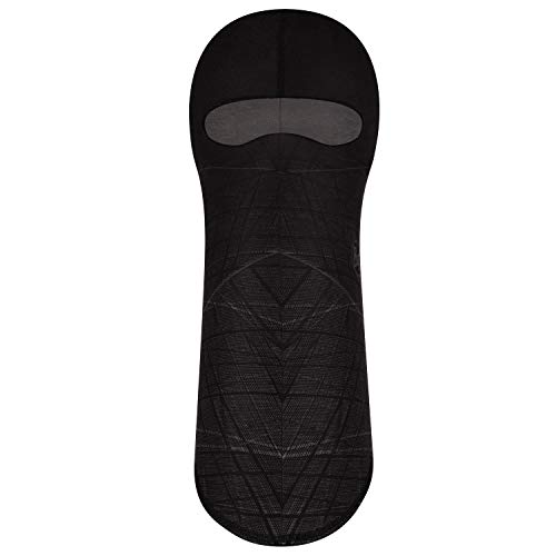 Original Buff Microfiber Balaclava Embers Black, Unisex Adulto, Talla única