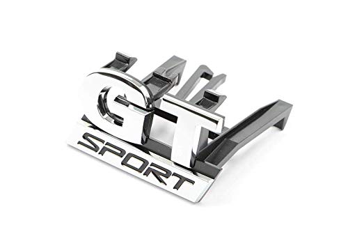Original Volkswagen VW parte de repuesto Letras GT Sport Clip insignia para parrilla de ventilación (GT Sport)
