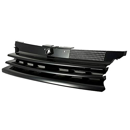 Parrilla Delantera de Coche Negra Rejilla de capó Delantero, para VW Volkswagen Golf 4 MK4 GTI R32 1997-2004 1J0853655G