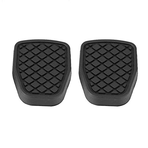 Pastilla de pedal de freno, negro Un par de pastillas de goma de pedal de embrague de freno para Forester IMPREZA Legacy Outback WRX